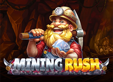 Игровой автомат Mining Rush с шахтёрами, драгоценными камнями и бонусными функциями в Бро Казино